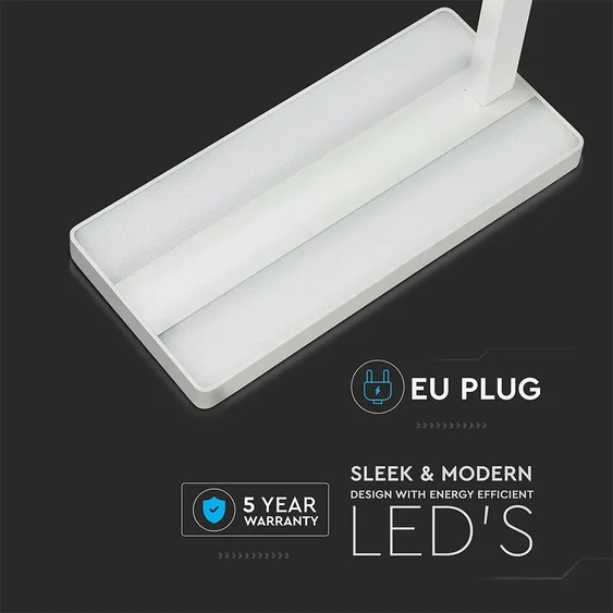 V-TAC 80W fehér LED dimmelhető állólámpa, természetes fehér - SKU 8524