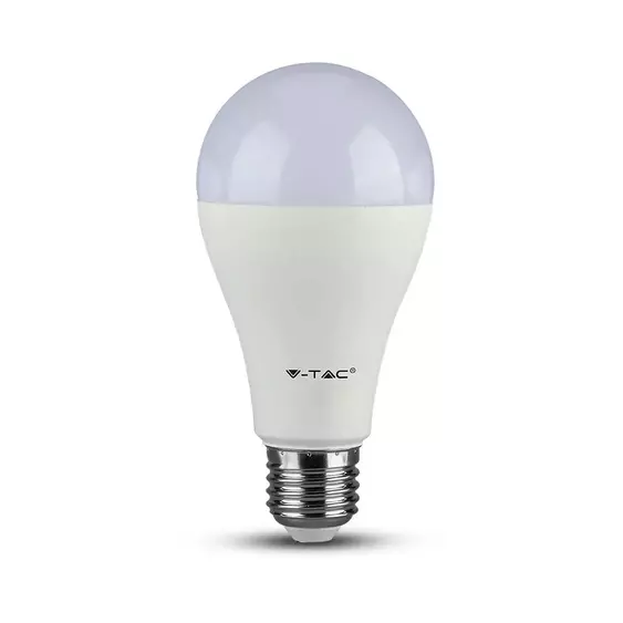 V-TAC 8.5W E27 hideg fehér A60 LED égő csomag (3 db) - SKU 217242