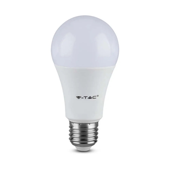 V-TAC 8.5W E27 természetes fehér LED égő, 95 Lm/W - SKU 217261
