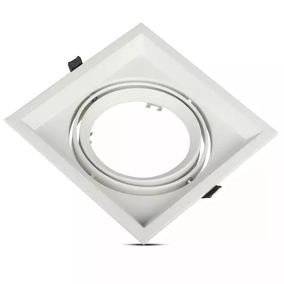 V-TAC AR111 LED süllyeszthető lámpatest, fehér - SKU 3575