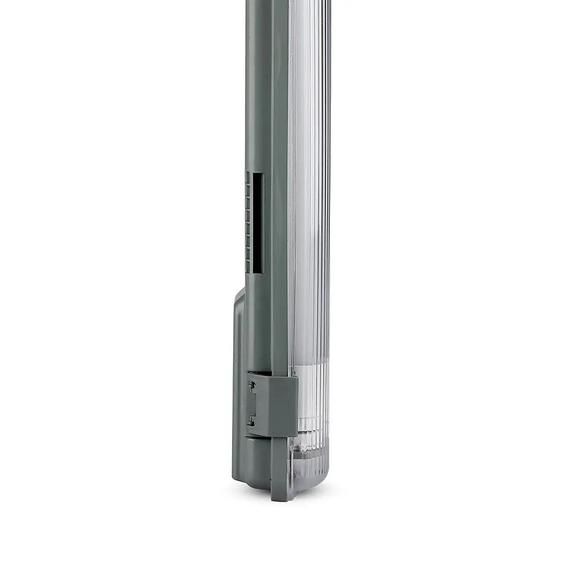 V-TAC armatúra 2 db LED fénycsővel 120cm 36W IP65 természetes fehér (Összeszerelt) - SKU 6387