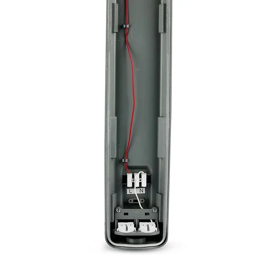 V-TAC armatúra 2 db LED fénycsővel 120cm 36W IP65 természetes fehér - SKU 6387