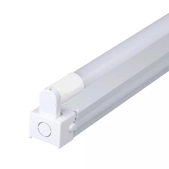 V-TAC armatúra LED fénycsővel 150cm 22W természetes fehér - SKU 6438