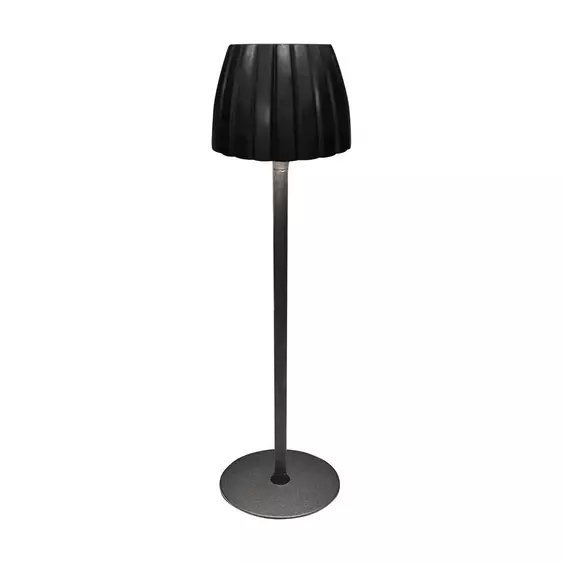 V-TAC asztali akkumulátoros lámpa, fekete színű házzal és állítható színhőmérséklettel - SKU 23356
