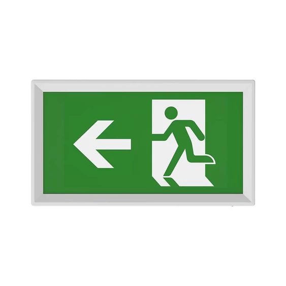 V-TAC balra nyíl SKU 7817 EXIT lámpához - SKU 7819