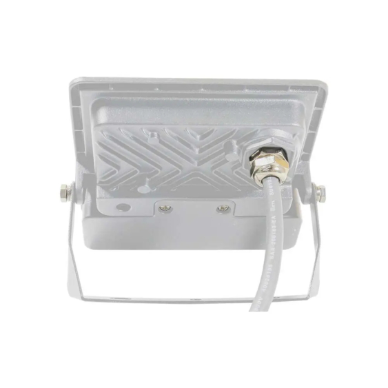 V-TAC beépített mozgásérzékelős LED reflektor 10W természetes fehér, fehér házzal - SKU 20293