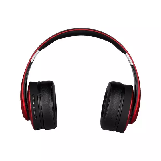 V-TAC Bluetooth fejhallgató, piros - SKU 7731
