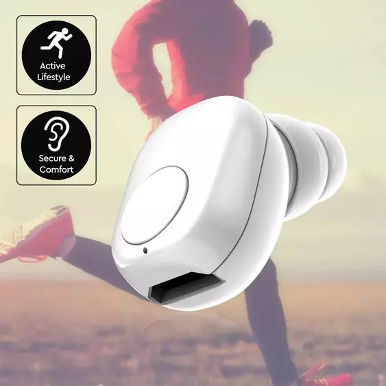 V-TAC Bluetooth fülhallgató, fehér - SKU 7705