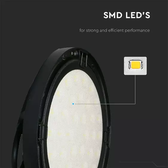 V-TAC csarnokvilágító LED lámpa 100W 110° természetes fehér, IP65, 100 Lm/W - SKU 7808