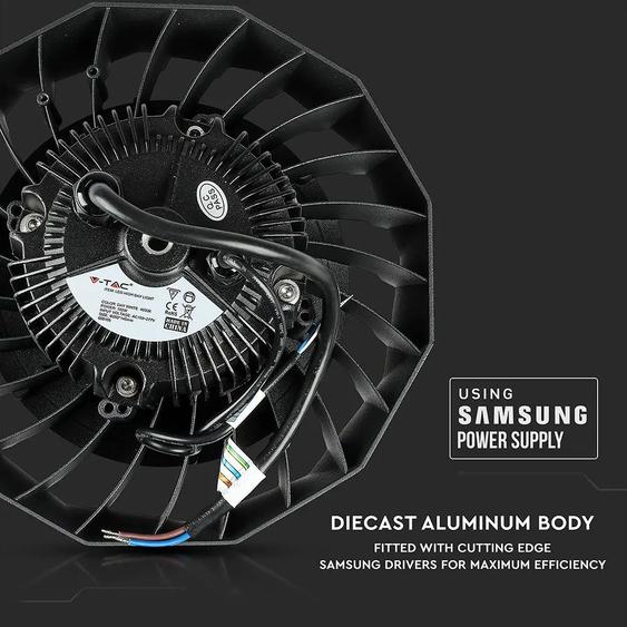 V-TAC csarnokvilágító LED lámpa dimmelhető 100W 180lm/W 120° hideg fehér - SKU 576