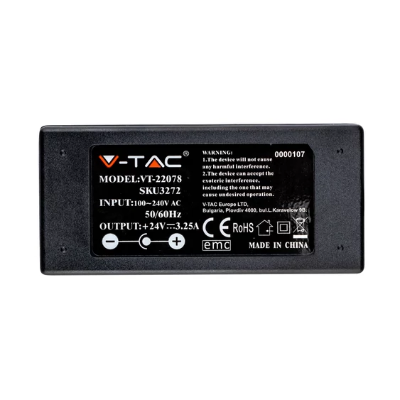 V-TAC DC24V COB LED szalag szett IP20, 512 db/m, Hideg fehér - SKU 2681