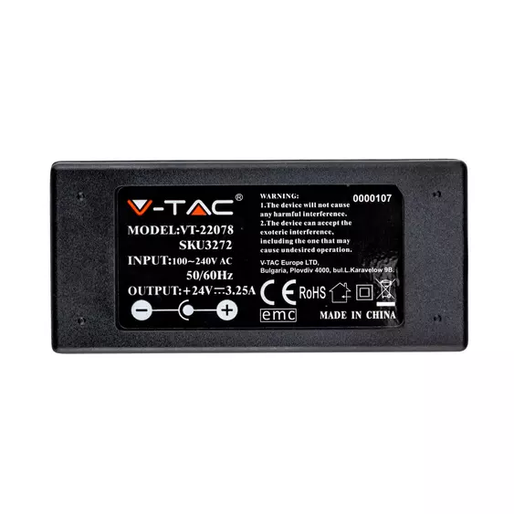 V-TAC DC24V COB LED szalag szett IP20, 512 db/m, Hideg fehér - SKU 2681