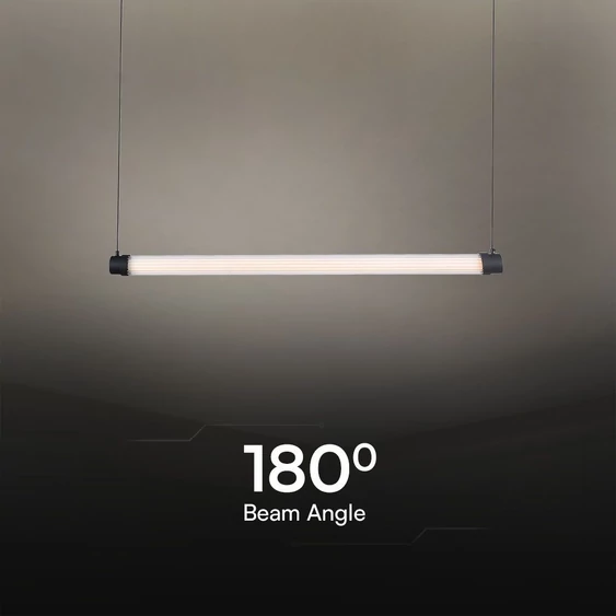 V-TAC Designer függesztett 10W LED lámpa, fekete és fehér, meleg fehér - SKU 23382