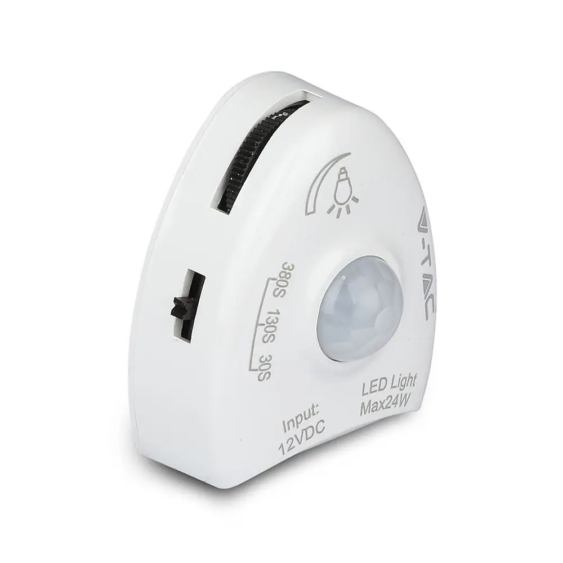 V-TAC dimmelhető LED szalag szett mozgásérzékelővel SMD 2835, 30 db/m meleg fehér - SKU 2548
