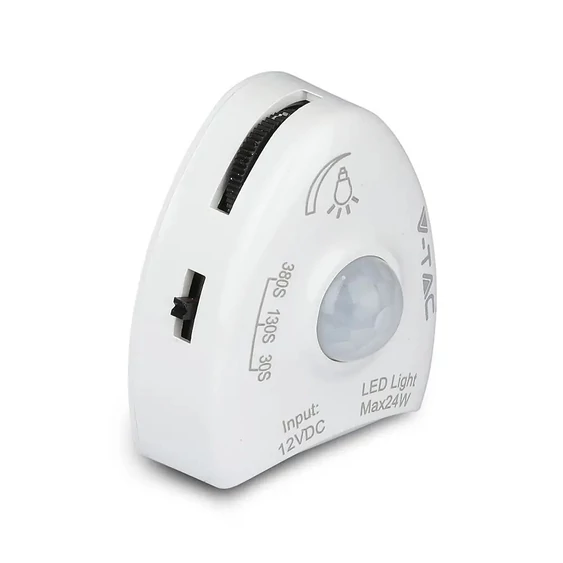V-TAC dimmelhető LED szalag szett mozgásérzékelővel  SMD 2835, 30 db/m meleg fehér - SKU 2550
