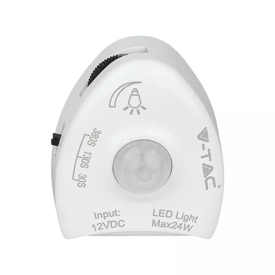 V-TAC dimmelhető LED szalag szett mozgásérzékelővel SMD 2835, 30 db/m természetes fehér - SKU 212549