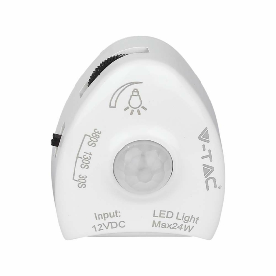 V-TAC dimmelhető LED szalag szett mozgásérzékelővel SMD 2835, 30 db/m természetes fehér - SKU 212549