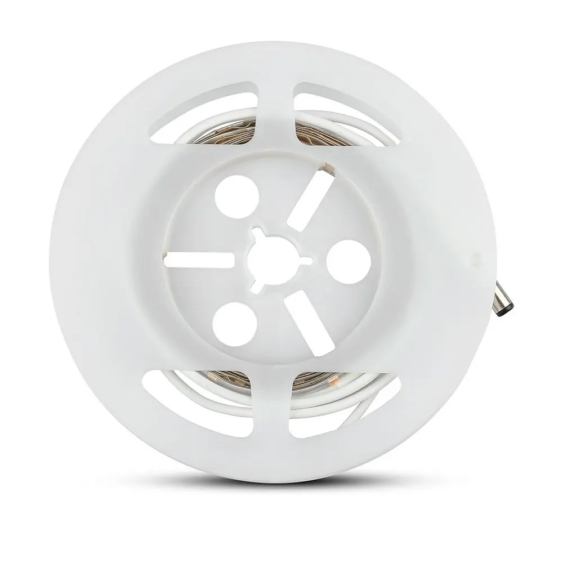 V-TAC dimmelhető LED szalag szett mozgásérzékelővel SMD 2835, 30 db/m természetes fehér - SKU 2549