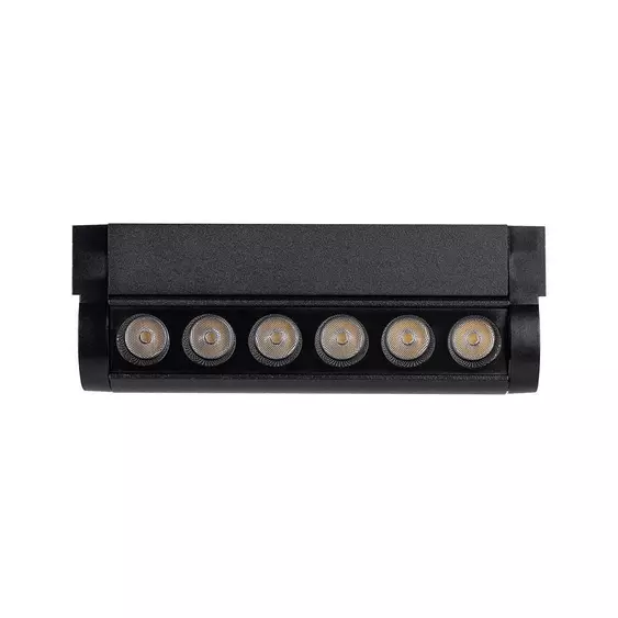 V-TAC dönthető 5W spot LED lámpatest Slim 48V mágneses sínhez, hideg fehér - SKU 10259