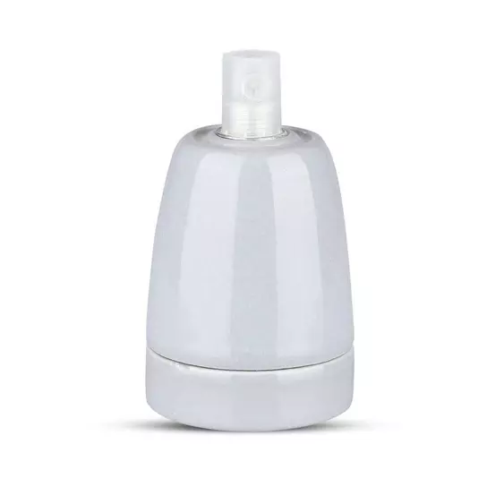 V-TAC E27 szürke porcelán foglalat - SKU 3800