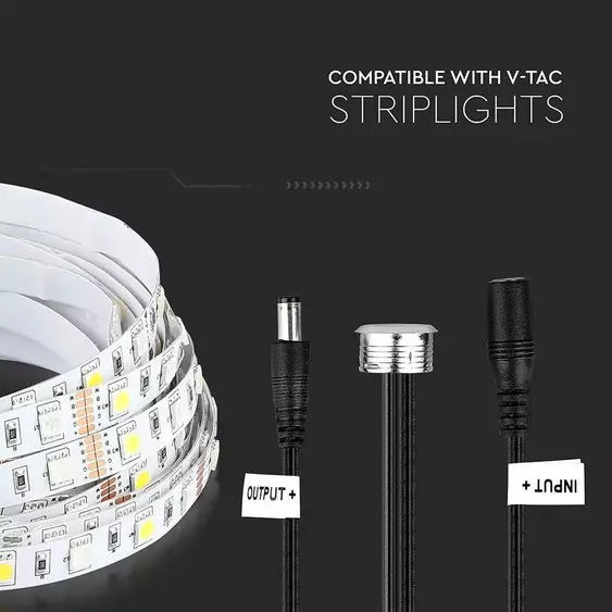 V-TAC érintőkapcsoló + dimmer LED szalaghoz - SKU 3341