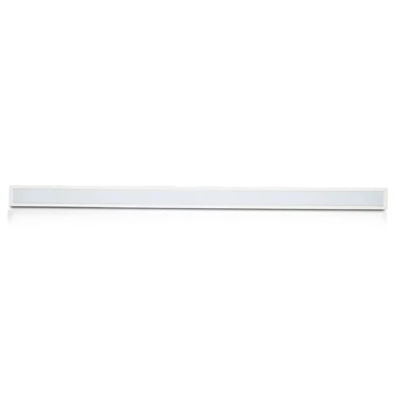 V-TAC ezüst 7 cm széles süllyeszthető lineáris LED lámpa 120cm 40W természetes fehér - SKU 21381