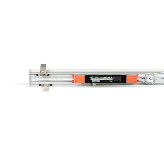 V-TAC ezüst 7 cm széles süllyeszthető lineáris LED lámpa 120cm 40W természetes fehér - SKU 21381