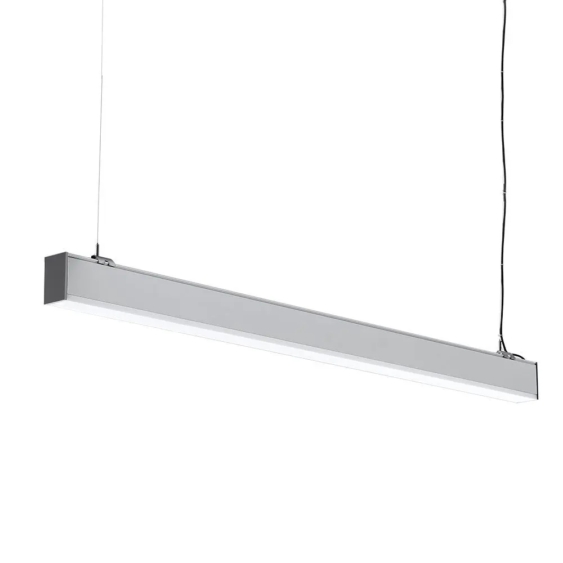V-TAC ezüst függeszthető, dimmelhető lineáris LED lámpa 120cm 40W természetes fehér - SKU 21384