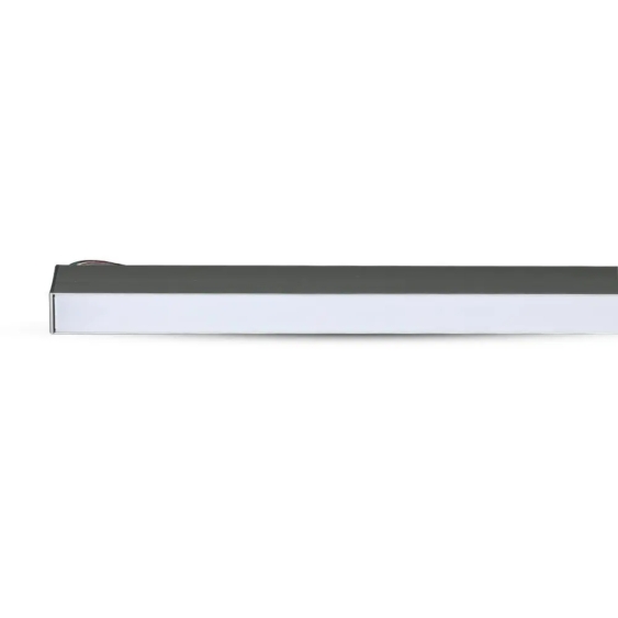 V-TAC ezüst mennyezetre függeszthető lineáris LED lámpa 120cm 40W természetes fehér - SKU 21375