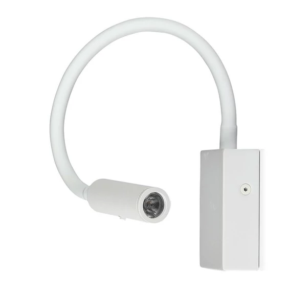 V-TAC fali LED COB olvasólámpa fehér 3W meleg fehér - SKU 211486