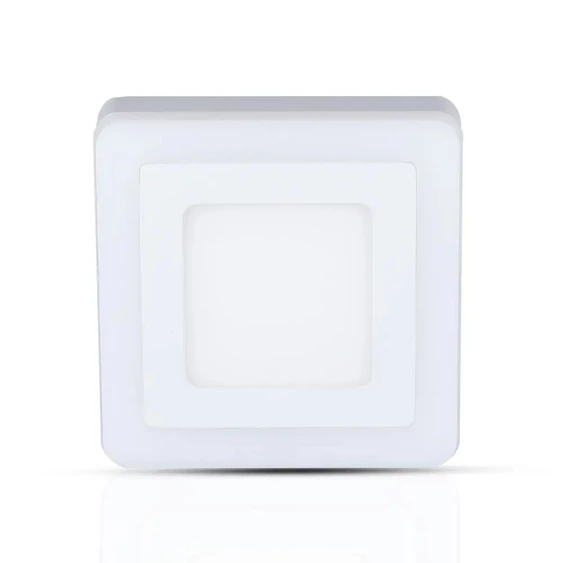 V-TAC falon kívüli mennyezeti szögletes LED panel 22W természetes fehér - SKU 4929