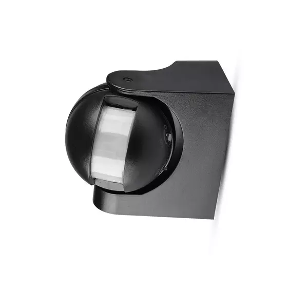 V-TAC falra szerelhető, infravörös mozgásérzékelő 180°, fekete - SKU 5077