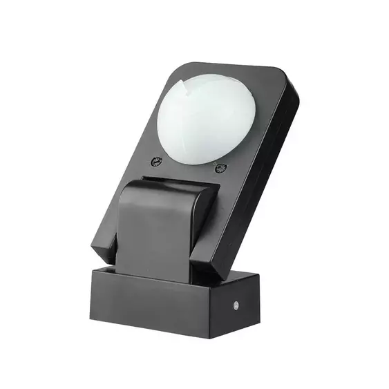 V-TAC felületre szerelhető, infravörös mozgásérzékelő 360°, fekete, OVERRIDE funkcióval - SKU 15011