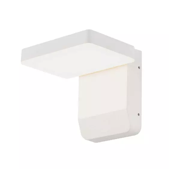 V-TAC fehér fali fix kültéri 17W LED lámpatest, természetes fehér - SKU 2943