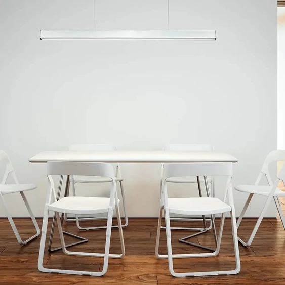 V-TAC fehér függeszthető, dimmelhető lineáris LED lámpa 120cm 40W természetes fehér - SKU 21383