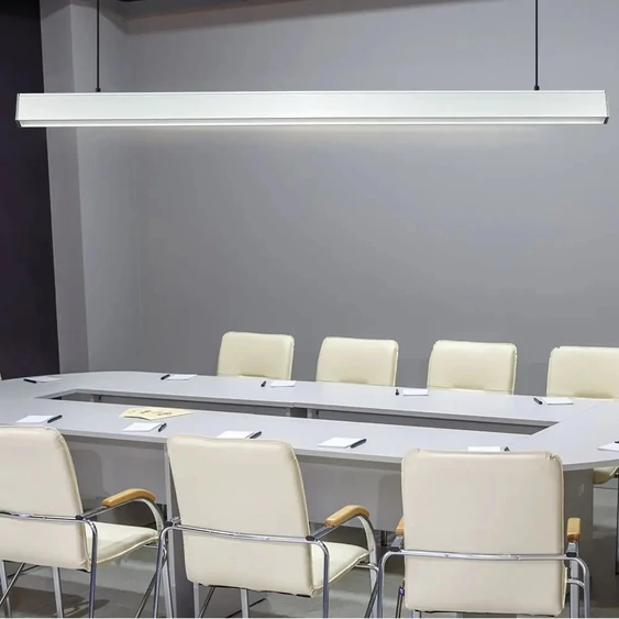 V-TAC fehér függeszthető, dimmelhető lineáris LED lámpa 120cm 40W természetes fehér - SKU 21383