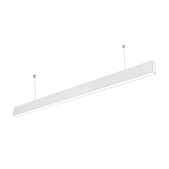 V-TAC fehér mennyezetre függeszthető lineáris LED lámpa 120cm 40W természetes fehér - SKU 21376