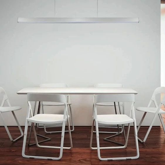 V-TAC fehér mennyezetre függeszthető lineáris LED lámpa 120cm 40W természetes fehér - SKU 21376