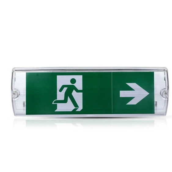 V-TAC felületre szerelhető LED-es EXIT lámpa IP65 4W - SKU 838