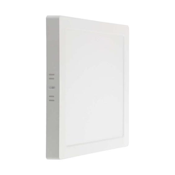 V-TAC felületre szerelhető szögletes Back-Lit LED panel 18W, meleg fehér, 100 Lm/W - SKU 10498