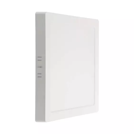 V-TAC felületre szerelhető, műanyag házas, szögletes LED panel 6W, meleg fehér - SKU 10492