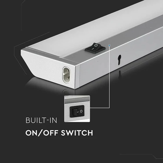 V-TAC forgatható LED bútorvilágító lámpa 10W 58cm meleg fehér - SKU 5068