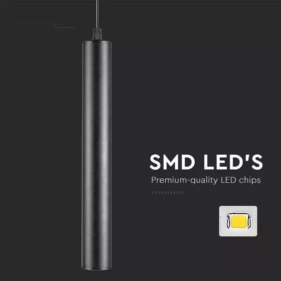 V-TAC függesztett 15W spot LED lámpatest Slim 48V mágneses sínhez, hideg fehér - SKU 10265