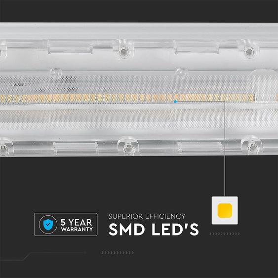 V-TAC függeszthető lineáris LED lámpa 150cm 50W 90° természetes fehér (almodul) - SKU 1363