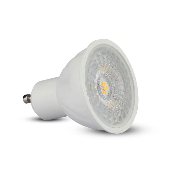 V-TAC GU10 LED spot égő 6.5W természetes fehér 110° - SKU 193