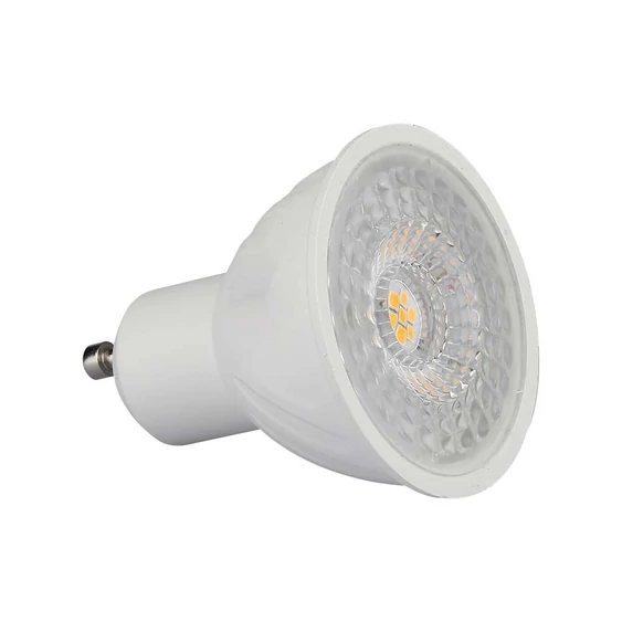 V-TAC GU10 LED spot égő 6W meleg fehér 110° - SKU 21192