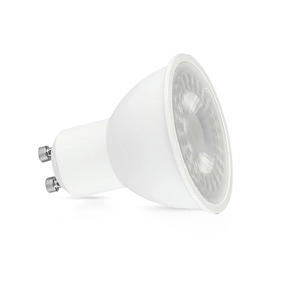 V-TAC GU10 LED spot égő 7.5W hideg fehér 110° - SKU 218741