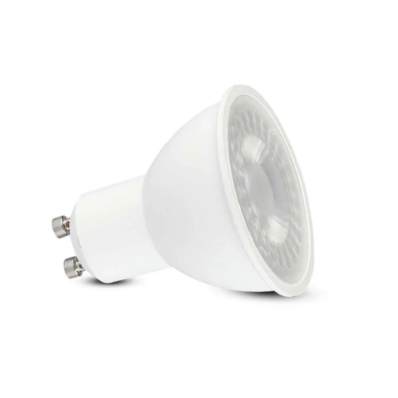 V-TAC GU10 LED spot égő 7.5W hideg fehér 38° - SKU 21877
