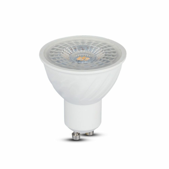 V-TAC GU10 LED spot égő dimmelhető 6.5W meleg fehér 110° - SKU 198