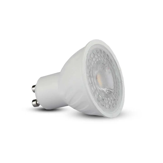 V-TAC GU10 LED spot égő dimmelhető 6W hideg fehér 38° - SKU 21197